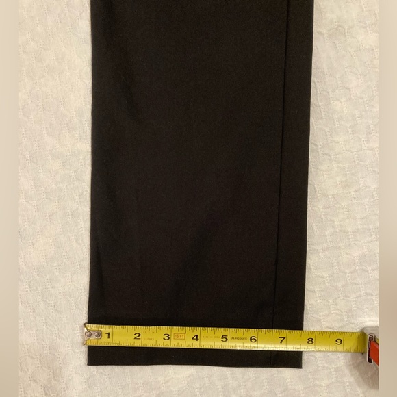 Banana Republic slim fit black cotton dress pants, 32x32 - Picture 2 of 7